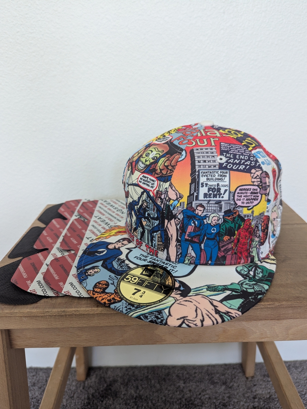 New Era 59fifty Size 7 3/4 Marvel Fantastic Four Hat